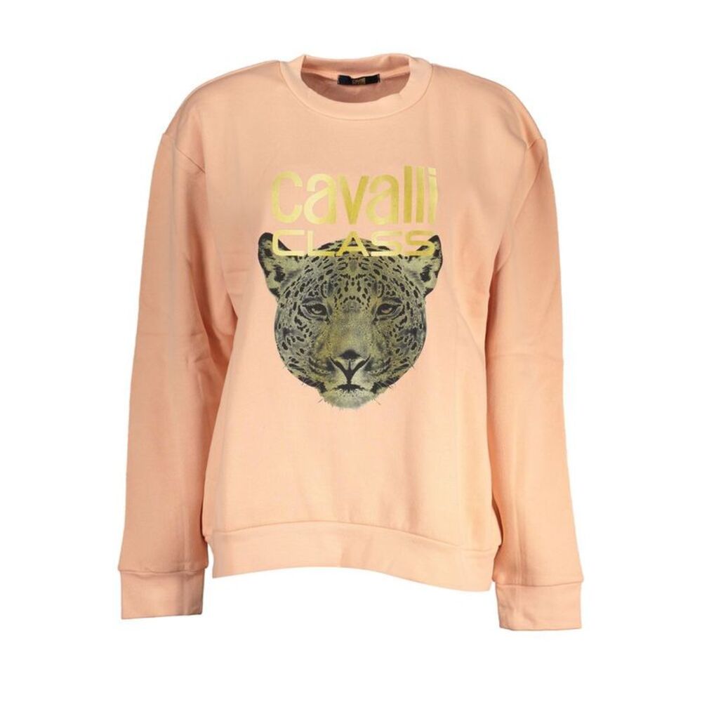 Cavalli Class Rosa Polyester Women Women's Sweatshirt